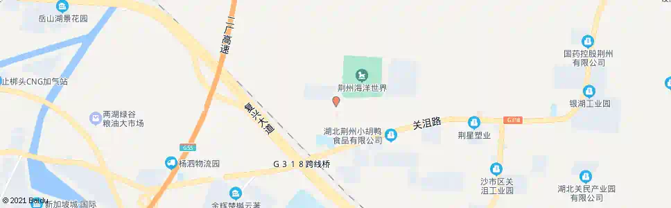 荆州合心村_公交站地图_荆州公交_妙搜公交查询2025