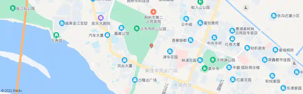 荆州文化宫_公交站地图_荆州公交_妙搜公交查询2025