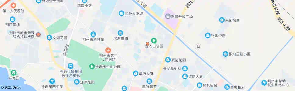 荆州蛇入山_公交站地图_荆州公交_妙搜公交查询2025