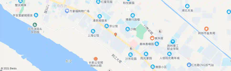 荆州佳境天城_公交站地图_荆州公交_妙搜公交查询2025