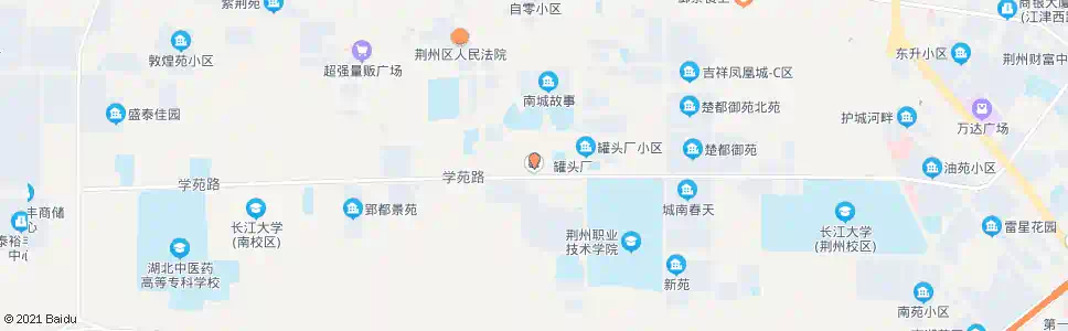 荆州天发南环路加油站_公交站地图_荆州公交_妙搜公交查询2025