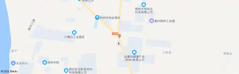荆州王桥转盘_公交站地图_荆州公交_妙搜公交查询2025