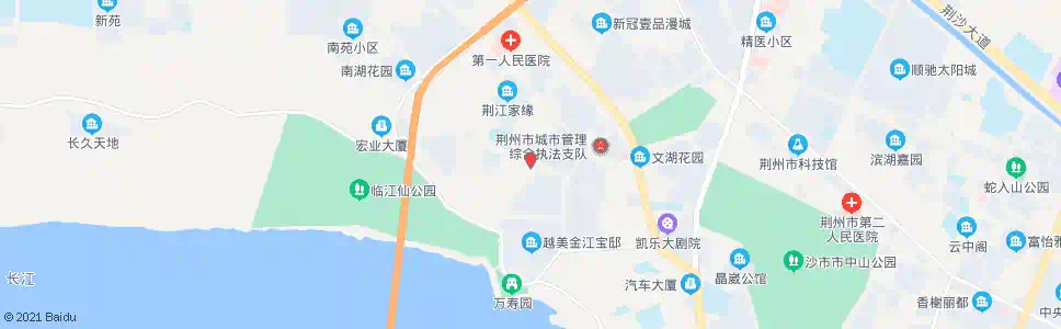 荆州蓝特家居城_公交站地图_荆州公交_妙搜公交查询2025