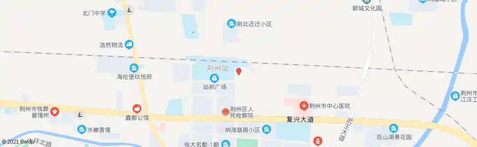 荆州大桥客运站_公交站地图_荆州公交_妙搜公交查询2025