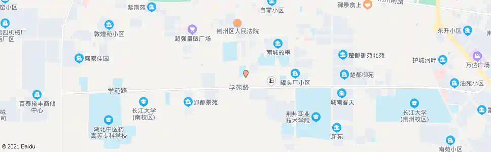 荆州御路口_公交站地图_荆州公交_妙搜公交查询2025