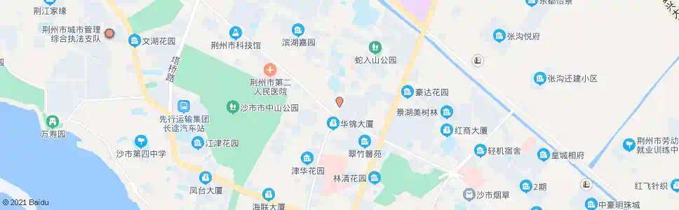 荆州江津路邮局_公交站地图_荆州公交_妙搜公交查询2025