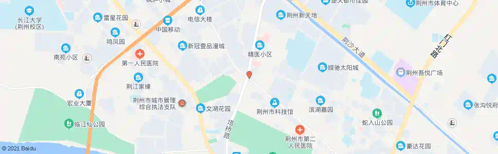 荆州塔桥转盘_公交站地图_荆州公交_妙搜公交查询2025