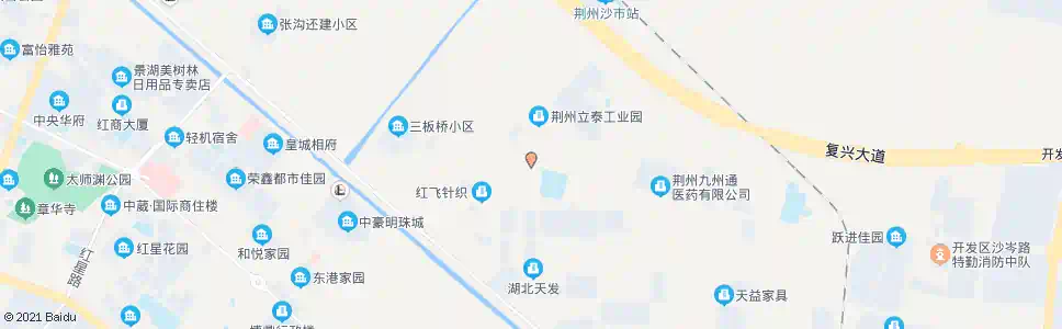 荆州三湾路口_公交站地图_荆州公交_妙搜公交查询2025