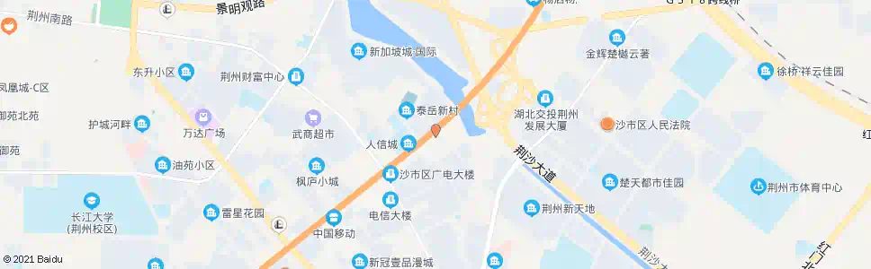 荆州市报社_公交站地图_荆州公交_妙搜公交查询2025