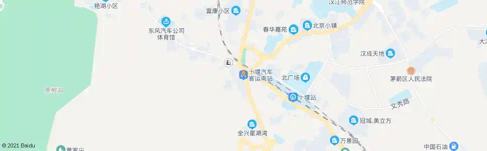十堰客运南站_公交站地图_十堰公交_妙搜公交查询2025