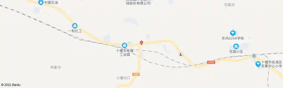 十堰西沟口_公交站地图_十堰公交_妙搜公交查询2025