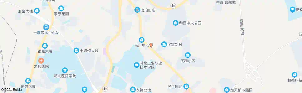 十堰天府粮油_公交站地图_十堰公交_妙搜公交查询2025