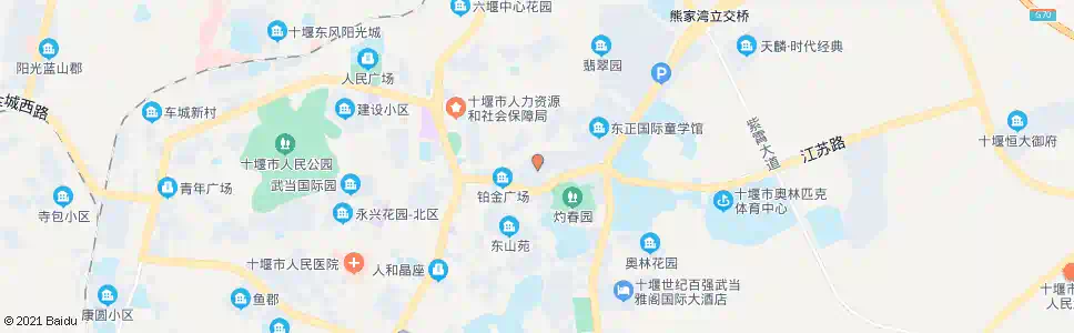 十堰阳光花园(江苏路口)_公交站地图_十堰公交_妙搜公交查询2025