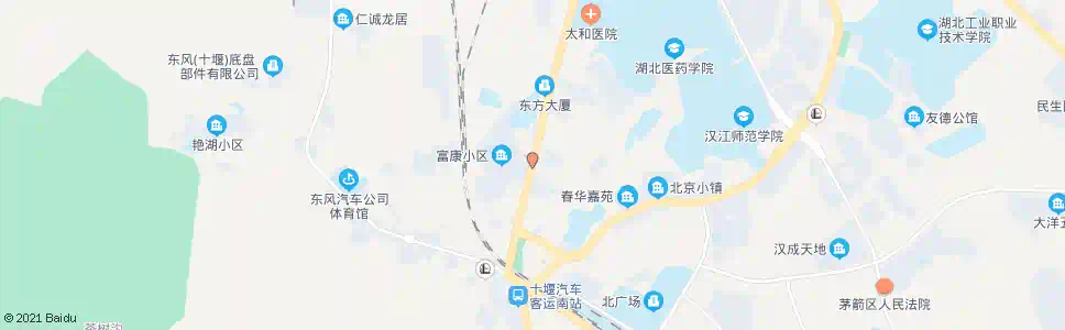 十堰寿康生活广场_公交站地图_十堰公交_妙搜公交查询2025