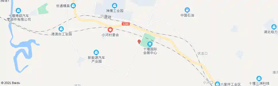 十堰东汽锻造厂_公交站地图_十堰公交_妙搜公交查询2025