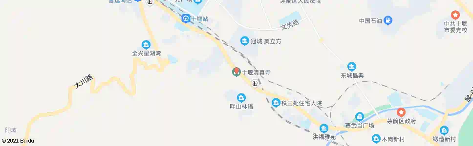 十堰清真寺_公交站地图_十堰公交_妙搜公交查询2025