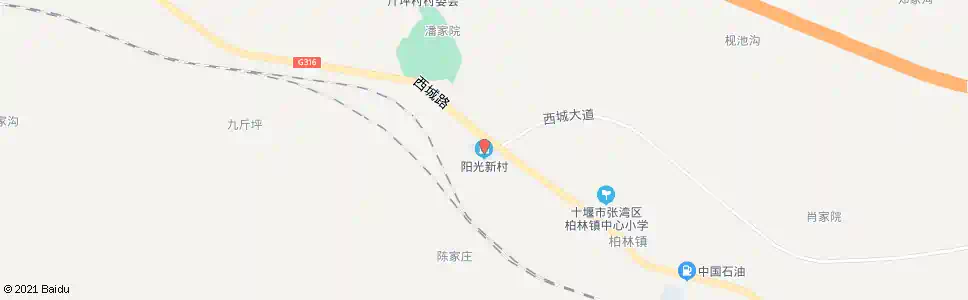 十堰阳光新村_公交站地图_十堰公交_妙搜公交查询2025