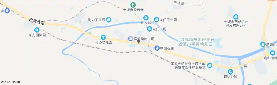 十堰汽配城东_公交站地图_十堰公交_妙搜公交查询2025