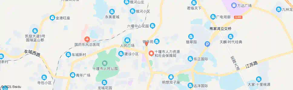 十堰六堰天桥_公交站地图_十堰公交_妙搜公交查询2025