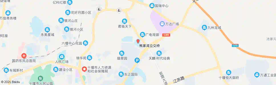 十堰市高级技工学校_公交站地图_十堰公交_妙搜公交查询2025