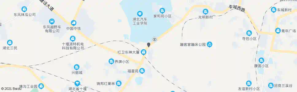十堰红卫建行_公交站地图_十堰公交_妙搜公交查询2025