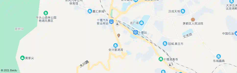 十堰陶瓷市场(九歌)_公交站地图_十堰公交_妙搜公交查询2025