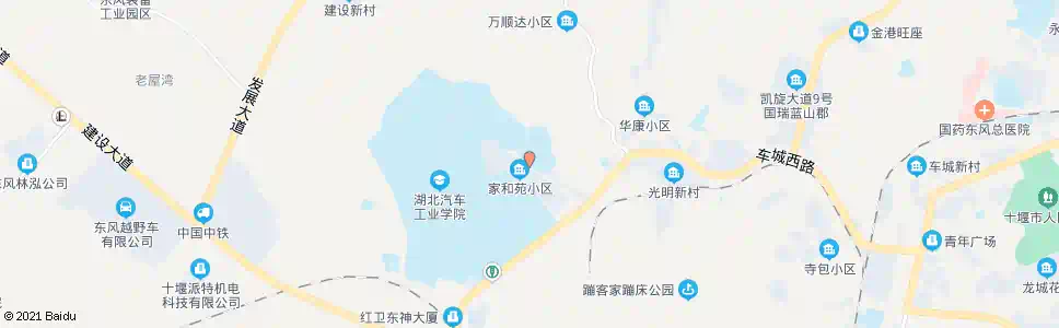 十堰东汽技校_公交站地图_十堰公交_妙搜公交查询2025