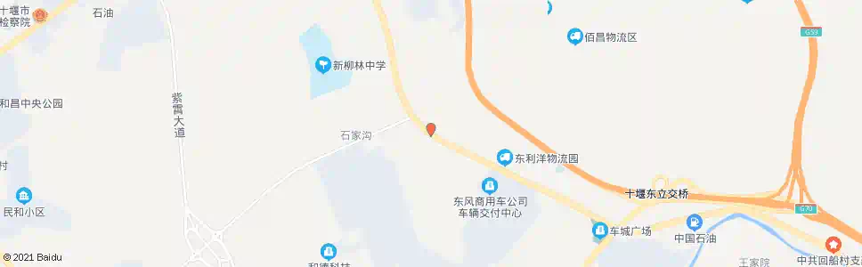 十堰林荫大道入口_公交站地图_十堰公交_妙搜公交查询2025
