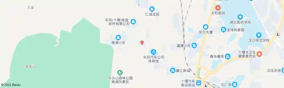 十堰三环车身(单行站)_公交站地图_十堰公交_妙搜公交查询2025