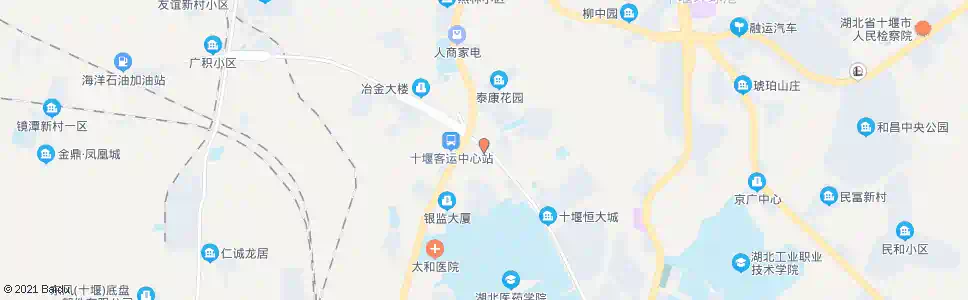 十堰东汽五四厂_公交站地图_十堰公交_妙搜公交查询2025