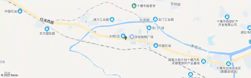 十堰汽配城_公交站地图_十堰公交_妙搜公交查询2025