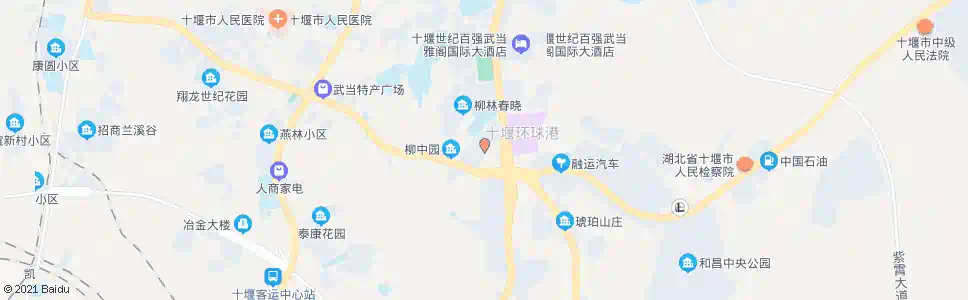 十堰东方明珠城市花园_公交站地图_十堰公交_妙搜公交查询2025