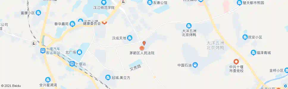 十堰韩家沟_公交站地图_十堰公交_妙搜公交查询2025