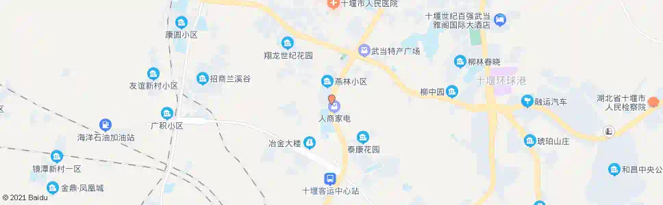 十堰人商家电_公交站地图_十堰公交_妙搜公交查询2025
