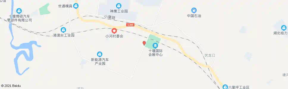 十堰东汽工具处_公交站地图_十堰公交_妙搜公交查询2025