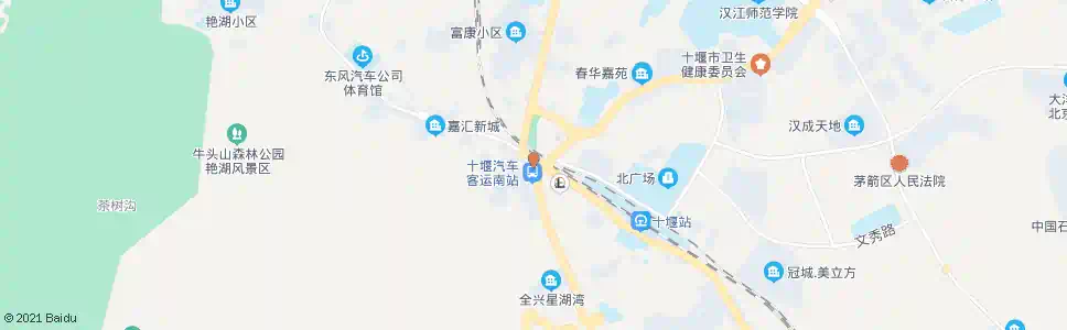 十堰六堰客运站_公交站地图_十堰公交_妙搜公交查询2025
