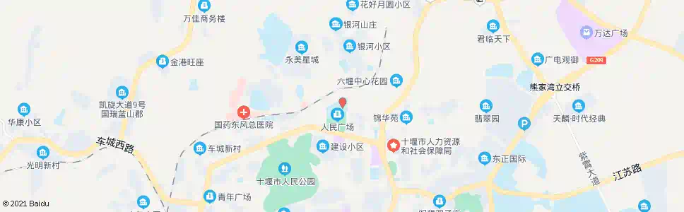 十堰京华量贩店_公交站地图_十堰公交_妙搜公交查询2025