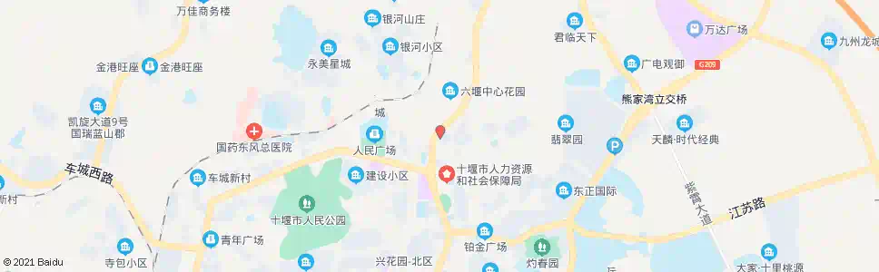 十堰六堰_公交站地图_十堰公交_妙搜公交查询2025