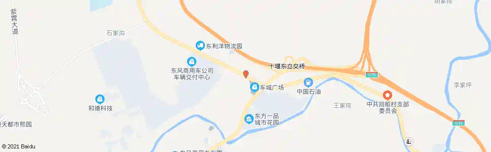 十堰东环路出口_公交站地图_十堰公交_妙搜公交查询2025