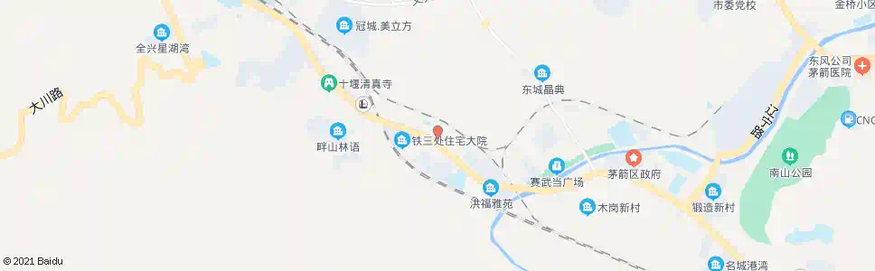 十堰美地天成_公交站地图_十堰公交_妙搜公交查询2025