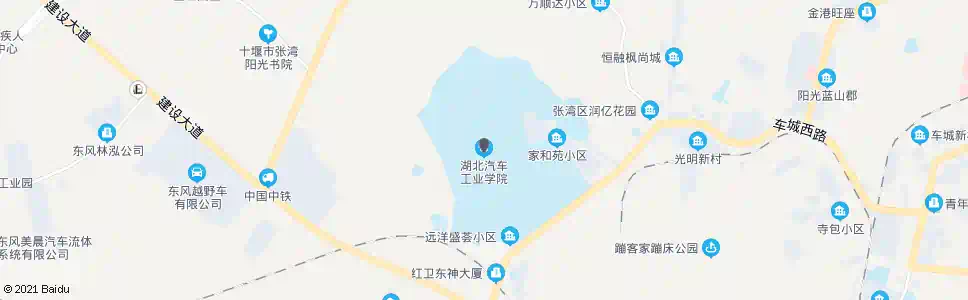 十堰湖北汽车工业学院_公交站地图_十堰公交_妙搜公交查询2025
