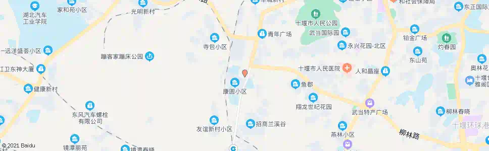 十堰东汽消防处_公交站地图_十堰公交_妙搜公交查询2025