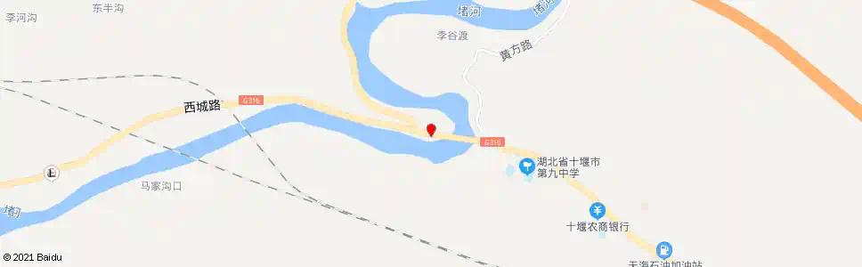 十堰黄龙桥头_公交站地图_十堰公交_妙搜公交查询2025