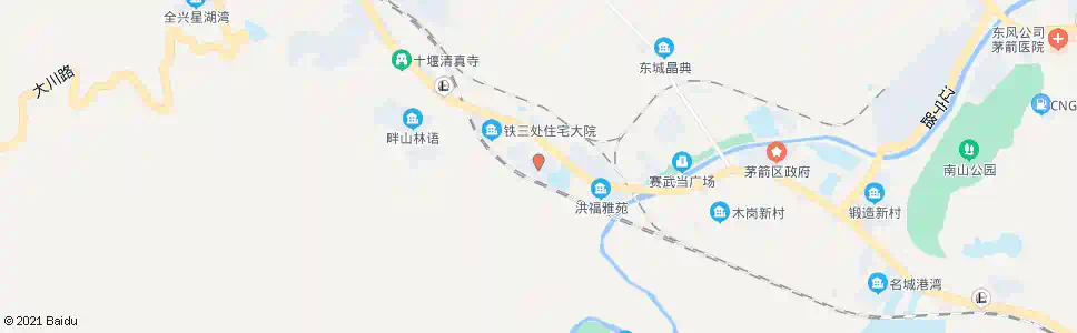 十堰龙腾花园_公交站地图_十堰公交_妙搜公交查询2025