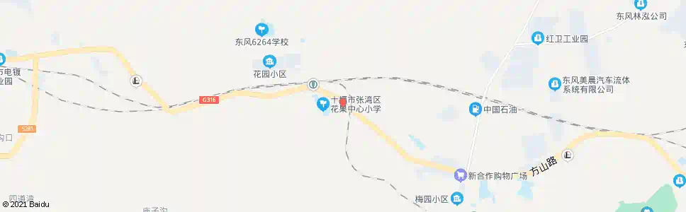 十堰大路河粮食加工厂_公交站地图_十堰公交_妙搜公交查询2025
