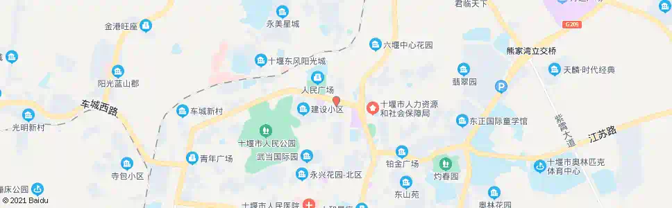 十堰工人文化宫_公交站地图_十堰公交_妙搜公交查询2025