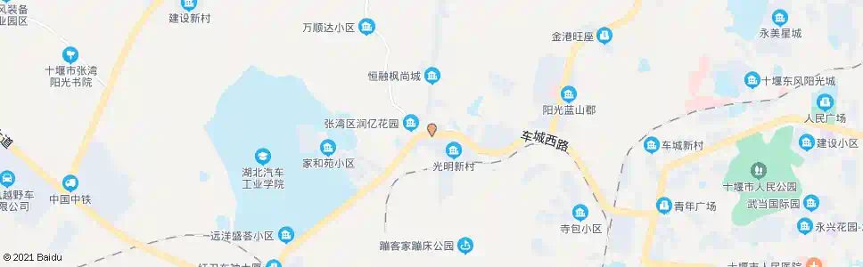 十堰金星市场_公交站地图_十堰公交_妙搜公交查询2025