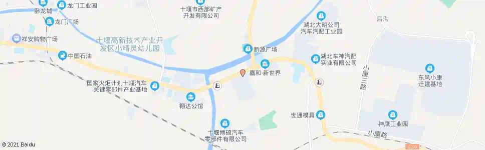 十堰清大药业_公交站地图_十堰公交_妙搜公交查询2025