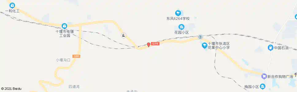 十堰千字沟_公交站地图_十堰公交_妙搜公交查询2025