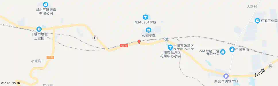 十堰花果火车站_公交站地图_十堰公交_妙搜公交查询2025